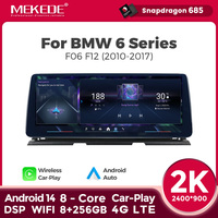 MEKEDE-Radio con Android 13, Snapdragon 685, DSP, 2K, 2400x900, para BMW Serie 6, F06, F12, 2010-2017