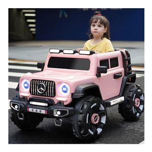 SUV Eléctrico para Niños, Quad con Motor 390, Batería, Tira de Luces LED, Cabina Extra Grande, Dirección Cómoda, para Niños de 2 a 4 Años, Plástico, Música MP3 - Product Image 5
