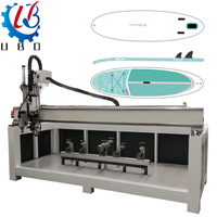 Routeur CNC 4 axes pour moule à mousse, machine à bois pour planche de surf de bateau