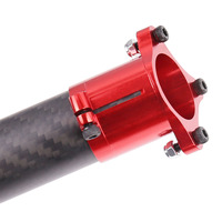 Mayatech CNC Alliage d'aluminium D16/20/25mm Support de fixation pour trépied et tube en carbone, connecteur articulé en métal