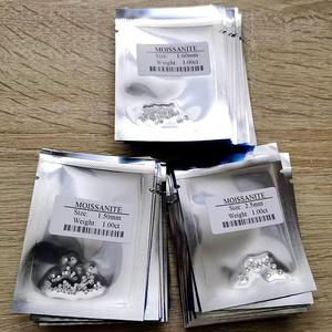 Penjualan pabrik Jiaqi Mossanite warna D 0.8-3.0mm potongan berlian bentuk bulat untuk membuat perhiasan - Product Image 3