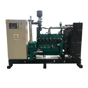 100kw 125kva syngas generator biomass gas with CE certificate