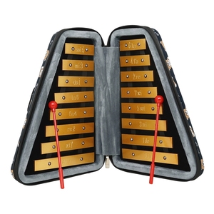 Instrument de percussion Orff, Xylophone à 16 tons, plaque en aluminium à double rangée pour l'éducation précoce et la pratique quotidienne - Product Image 2