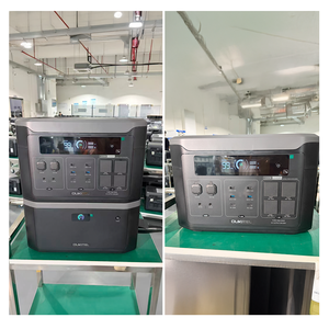 Generador Solar MPPT de 3200W y 2048Wh, Expandible a 16.4KWh con 7 Módulos, Entrada de Energía Solar de 1000W, Compresor de Aire, Estación de Energía Portátil para Emergencias en el Hogar - Product Image 2