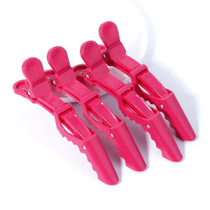 Pinces à cheveux professionnelles Alligator Duckbill-Finition brillante pour permanente, sectionnement et coiffage de salon (en vrac disponible) - Product Image 6