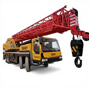 رافعة شاحنة متنقلة مستعملة من نوع ساني ساني، حمولة رفع <span class=keywords><strong>75</strong></span> طن، مزودة بمحرك وعلبة تروس ومحركات أساسية ومكونات محامل - Product Image 4