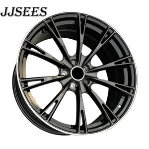 JJSEES Nouvelles jantes en alliage d'aluminium forgé à rayons multiples de 18 à 21 pouces 5x112 ET28/ET30/ET35 décalées pour Audi A6 <span class=keywords><strong>RS8</strong></span> R8 2009 - Product Image 2