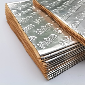 Katun-goma de butilo autoadhesiva <span class=keywords><strong>para</strong></span> coche, amortiguación insonorizada, Material de amortiguación de sonido, alfombrilla de amortiguación de sonido personalizada - Product Image 3