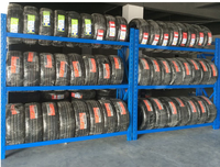 OEM ODM Supports de roues en acier, présentoir de pneus de voiture, présentoir de pneus de camion lourd empilable, présentoir de pneus de rechange pour moto