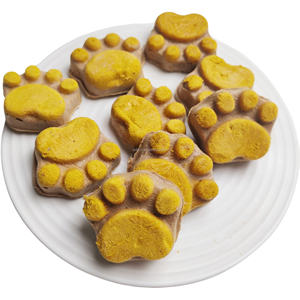 Eğitim ödül kompozit kalıp dondurularak kurutulmuş bisküvi-özel etiket OEM, gevrek diş çiğnemek, köpek ve kedi toplu tedarik - Product Image 1