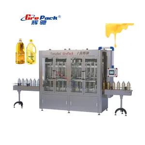 Fabricant automatique de machine de remplissage de bouteilles d'huile comestible