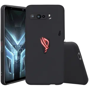 Sarung Ponsel TPU 1.2Mm Matte 3 untuk Asus ROG Phone 3 Tutup Belakang