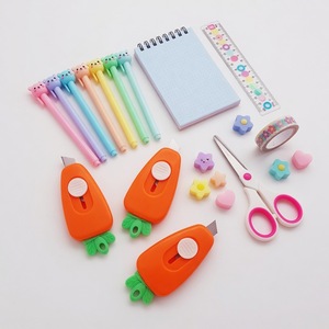 Lidemei Carrot <b>Craft</b> <b>Knife</b> Stainless Steel Utility <b>Knife</b> For Student Stationery And Creative Projects Bulk Pack - Product Image 1