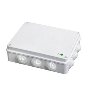 Large White IP65 Waterproof Electrical Junction Box By AVARTEK - Outdoor Cable Connector Enclosure