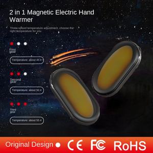 Yeni iki-in-one elektrik el ısıtıcı USB şarj ile kış manyetik bölünmüş bebek isıtıcı toptan ev kullanımı için - Product Image 2