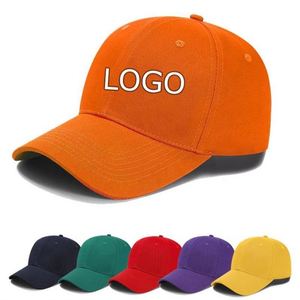 High Quality Solid Color OEM Embroidered Customizable Logo Baseball Cap <b>Hat</b> Custom Caps <b>Hat</b> <b>for</b> Men and Women - Product Image 1