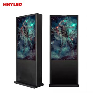 Pantalla de publicidad LCD para exteriores de 43 pulgadas para elevador Wayfinding Education Pantalla de bienvenida Señalización digital 55 65 75 pulgadas - Product Image 1