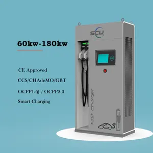 SCU Level 3 Stand Alone CE Certificate ISO15118 Standard EV Dc Charger 100kw Commercial Use