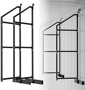 Jh-mech khả năng chịu tải cao treo kệ giá dễ dàng cài đặt thép carbon với sơn tĩnh điện vận chuyển container kệ - Product Image 1