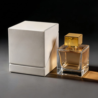 Boîte d'emballage de parfum, boîte de luxe, emballage rigide avec logo, boîte en papier personnalisée imprimée, vente en gros