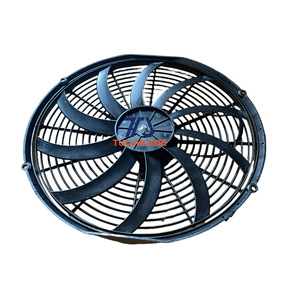 Ventilador de Condensador de 16 Pulgadas, 12V 24VDC, con Diez Aspas, para Aire Acondicionado, Mejora y Reequipamiento - Product Image 4