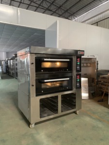 Horno de Convección Comercial de 2 o 3 Niveles, Horno Eléctrico de Acero Inoxidable, Horno Industrial para Panadería, para Hornear <span class=keywords><strong>Pan</strong></span>, Pasteles y Pizza - Product Image 4