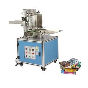 Semi automatic hot melt glue carton / box sealing machine