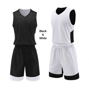 Uniformes de Baloncesto Personalizados Reversibles al por Mayor, Conjuntos de Jersey para Hombre, Ropa de Baloncesto Económica - Product Image 3