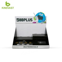 Table de comptoir en carton promotionnelle au détail personnalisée avec présentoir à chaussures boîte de présentation d'expéditeur de comptoir en carton