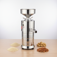 Moulin colloïdal électrique pour pâte de noix, de sésame, de noisettes, de fèves de cacao, de beurre de cacahuètes, d'amandes, 1100W, 110-240V, haute capacité