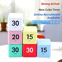 Timer Countdown Miracle Cube Plastik Grosir Siap Kirim, hingga 60 Menit untuk Waktu Belajar dan Pengaturan Waktu Tugas bagi Siswa