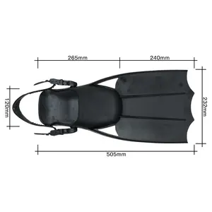 Snorkelen Freedive Jet Scuba Vinnen Oem Pocket Mono Silicium Beste Voor Scuba Snorkelen Masker Fin Set En Leider Lange Duiken vinnen