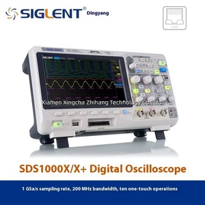 Siglent Dingyang HD Super Fluorescent 200MHz 4-Channel 2GSa/s Oscilloscope 200MHz Electronic Measuring <b>Instrument</b> - Product Image 3