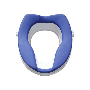 Rehausseur de siège de toilette Tpr, doux et confortable pour les personnes âgées et les femmes enceintes - Product Image 1