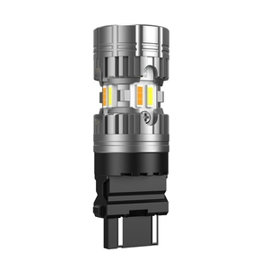 OEM Vente en Gros 4257 Canbus Led Ampoules Double Couleur Clignotants Blanc Ambre LED Mini Lampe De Voiture Indicateur De Frein DRL Éclairage - Product Image 4