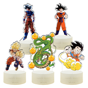 Điều khiển từ xa 16 màu Bóng Rồng <span class=keywords><strong>Goku</strong></span> 3D mô hình anime Halloween Led in màu nhỏ được chứng nhận - Product Image 1