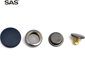 SAS Nhà Máy Trực Tiếp Bán Buôn Durable <span class=keywords><strong>Brass</strong></span> <span class=keywords><strong>Top</strong></span> Lỗ Snap Nút Kim Loại Cho Vành Đai - Product Image 6