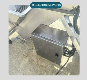 Marka yeni yıkama endüstriyel meyve çamaşır makinesi kabarcık kova asansörü konveyör ile yüksek kalite - Product Image 5