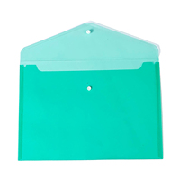 Enveloppes en plastique de taille A4 Poly 8 couleurs Enveloppes en plastique à fermeture à pression Poly classeur pour la maison, le bureau et l'école