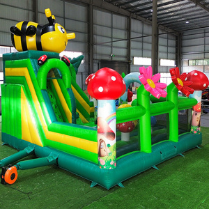 Castillo Inflable Country Farm <span class=keywords><strong>para</strong></span> Niños, <span class=keywords><strong>Casa</strong></span> <span class=keywords><strong>de</strong></span> Brinco Inflable, Springkasteel, Tobogán Inflable - Product Image 5