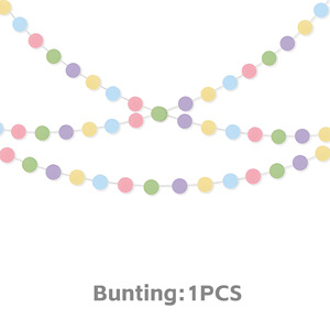 Ensemble de vaisselle de fête printanière avec papillons et fleurs, assiettes en papier, gobelets, bannière pour les fêtes de remise de diplômes, anniversaires, Pâques, directement de l'usine - Product Image 5