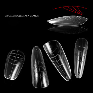 <span class=keywords><strong>2025</strong></span> New OEM 140 cái bán buôn nhanh chóng xây dựng khuôn Mẹo UV Gel vuông hình bầu dục kép hình thức móng tay giả cho Nail mở rộng - Product Image 2