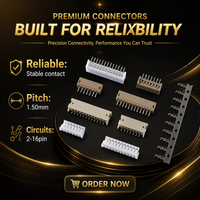 Connecteur de bornier fil-circuit imprimé JST ZH de 1,5 mm de pas, alternative pour appareils ménagers et contrôle industriel