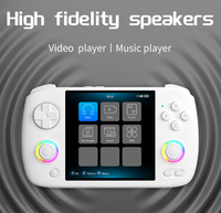 Console de jeu vidéo portable avec écran IPS de 3,95 pouces, couleurs RVB RGCubeXX, joystick, batterie de 3800 mAh, connexion Wifi