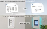 Interruptor Inteligente Lanbon L8 Productos de Domótica para el Hogar 1 2 3 4 Canales Interruptor de Luz Wifi Tuya Smart Life Home Assistant Alexa