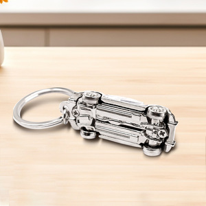 Porte-clés en alliage <span class=keywords><strong>de</strong></span> zinc personnalisé avec dessin animé pour modèle <span class=keywords><strong>de</strong></span> <span class=keywords><strong>voiture</strong></span> <span class=keywords><strong>de</strong></span> simulation Jeep, petite <span class=keywords><strong>voiture</strong></span> <span class=keywords><strong>ancienne</strong></span>, pendentif, cadeaux en gros - Product Image 3