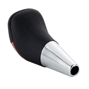 Pomo de Palanca de Cambios de Cuero con Acabado en Madera de Palisandro, Ergonómico, Automático, Compatible con Toyota Hilux, Prado, Fortuner, Modelo QZXN-H22 - Product Image 5