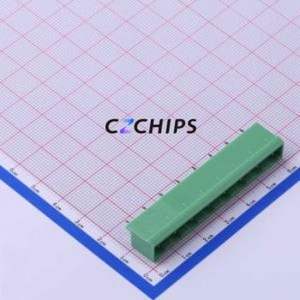 KF2EDGVC-7.62-8P Plug-in Terminal Block Through hole,P=7.62mm Connector Board-to-Board / Socket - Closed 1x8P 7.62mm Green - Product Image 1