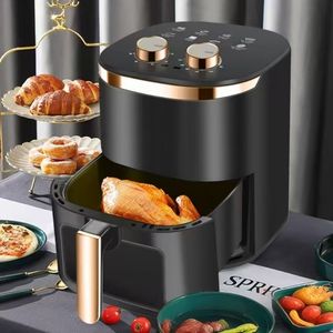 Electrodomésticos de cocina para el hogar de marca china, tipo mecánico multifuncional de 6L, freidora de aire de estilo clásico avanzado Simple de <span class=keywords><strong>gama</strong></span> <span class=keywords><strong>alta</strong></span> - Product Image 2