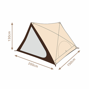 <span class=keywords><strong>Tente</strong></span> <span class=keywords><strong>de</strong></span> camping instantanée pour 2-3 personnes, en tissu Oxford, quatre saisons, légère, imperméable, coupe-vent, pour la plage, le parc, le barbecue, le camping en famille - Product Image 2